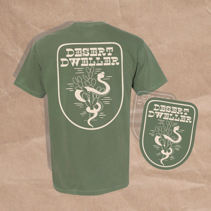 Desert Dweller apparel design